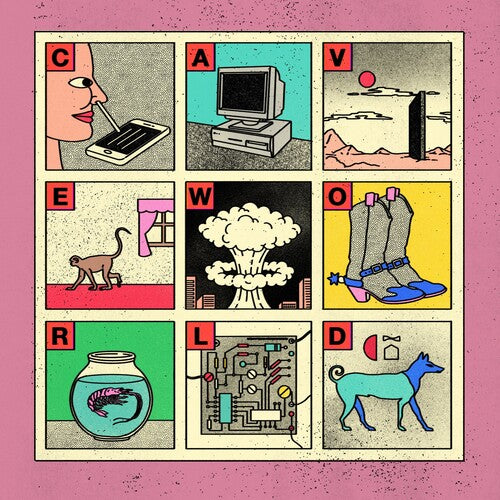 Viagra Boys - Cave World LP (Red Colored Vinyl)