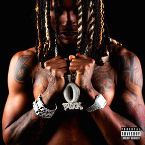 King Von - Welcome To O'Block LP (Ruby & Black Vinyl)