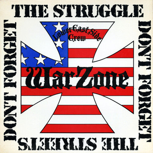 Warzone – Don't Forget The Struggle Don't Forget The Streets LP (Red Vinyl)