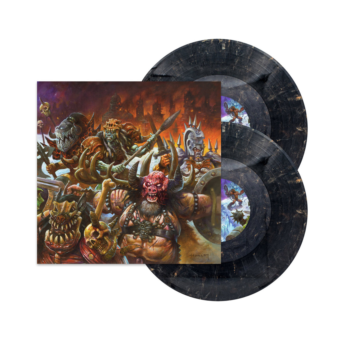 Gwar – The New Dark Ages 2LP (Black & Gold Vinyl, Gatefold)