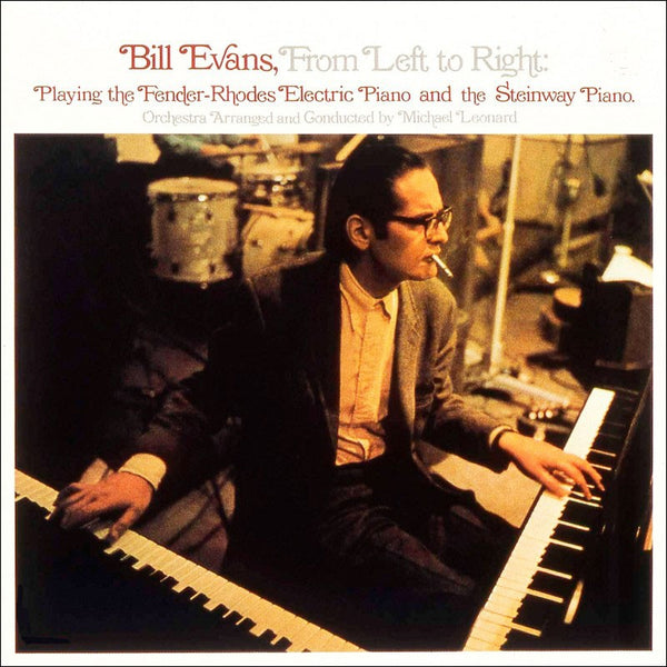 US正規再発 黒盤 Bill Evans From Left To Right Bill Evans - From Left To Right LP (Limited White Vinyl)