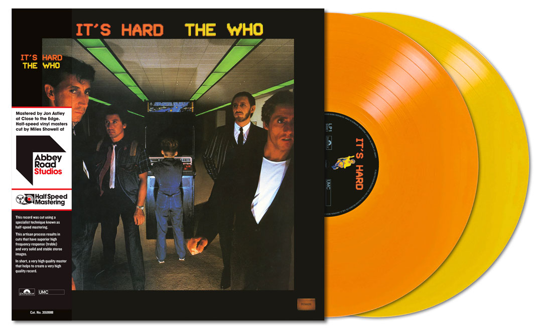 The Who – It's Hard 2LP (RSD Exclusive 2022, 40th Anniversary Edition, Colored Vinyl, Abbey Road Half-Speed Master)