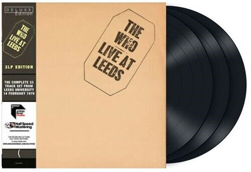 The Who – Live At Leeds 3LP (Abbey Road Half-Speed Master, Deluxe Edition, Tri-Fold Sleeve)