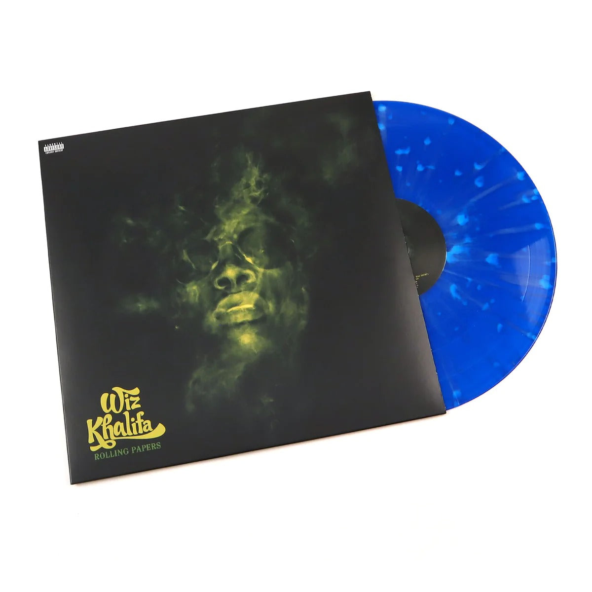 Wiz Khalifa - Rolling Papers 2LP (10th Anniversary, Limited Edition Blue Splatter Vinyl)